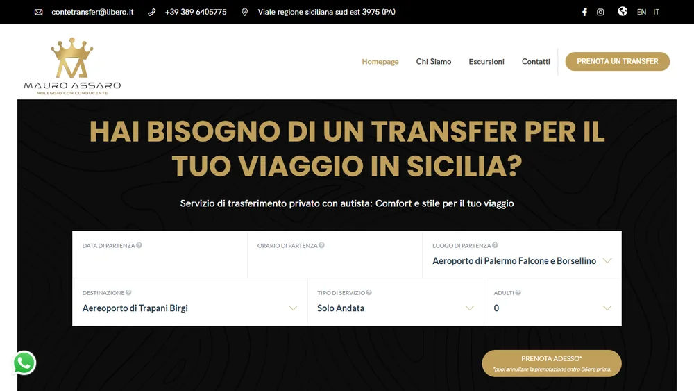 Il sito di Mauro Assaro NCC