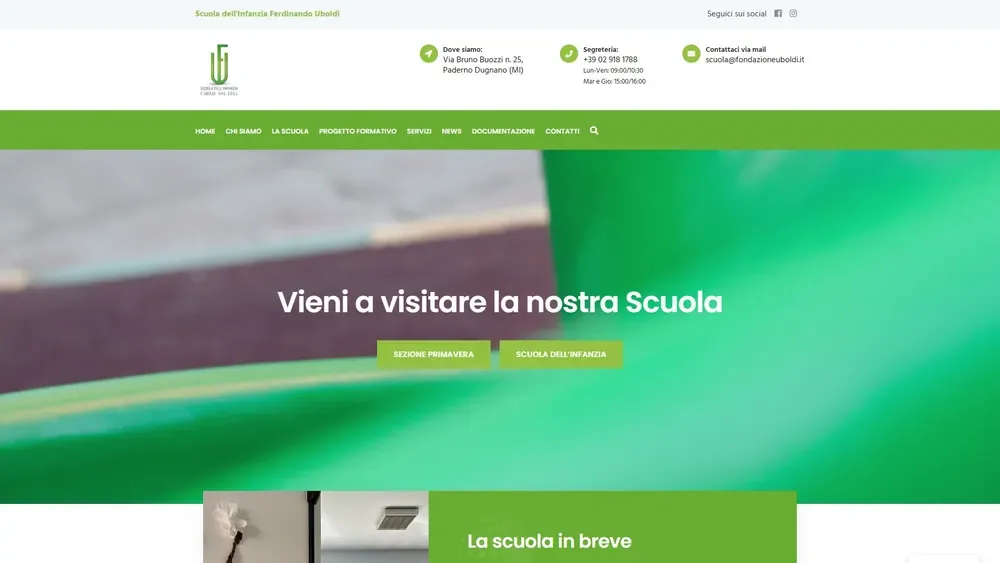Il sito di Scuola dell’infanzia Uboldi